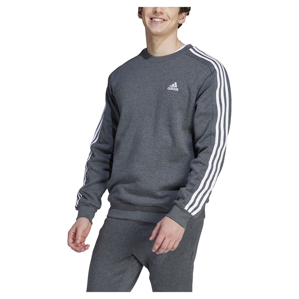 

Толстовка adidas Sportswear Essentials Fleece 3 Stripes, серый