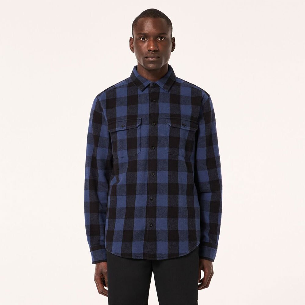 

Рубашка с длинным рукавом Oakley Terraformic Button Down, синий