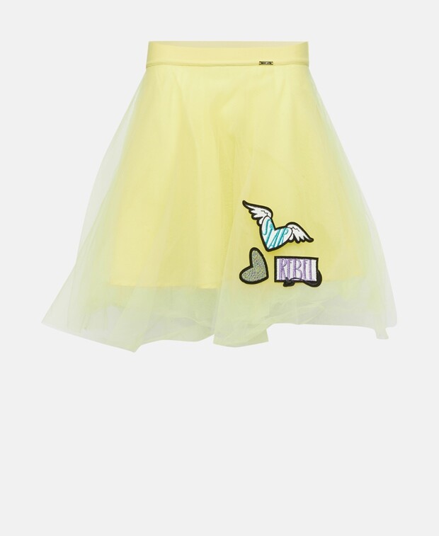 

Тюлевая юбка Liu Jo, светло-желтого