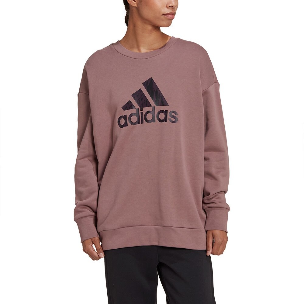 

Толстовка adidas Future Icons Animal Print, фиолетовый
