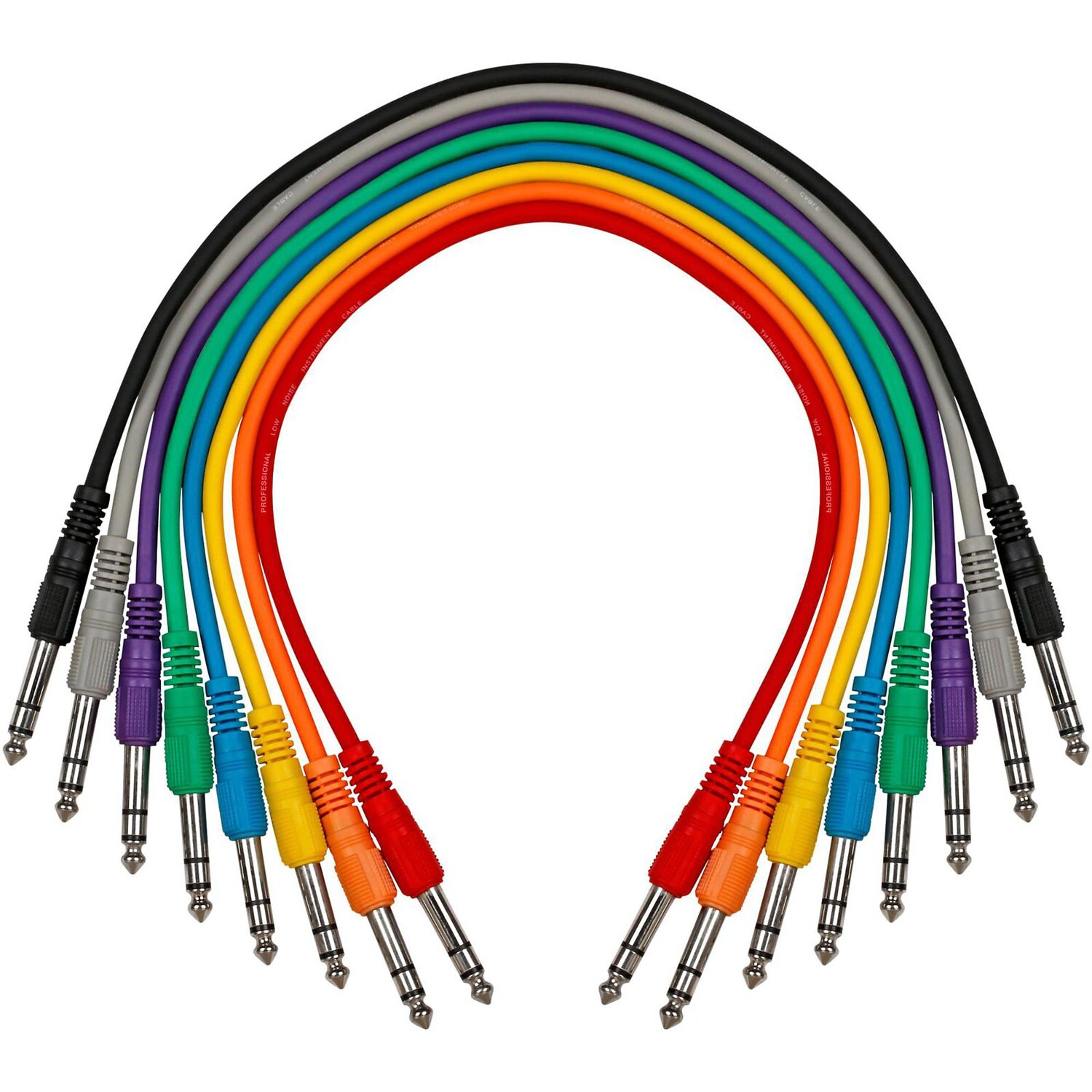 

Прямой соединительный кабель Livewire TRS-TRS, 8 шт., 17 дюймов.