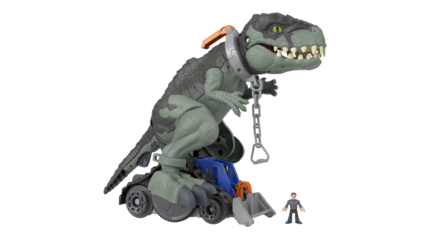 Imaginext Jurassic World Mega Stomp & Rumble Гига Дино imaginext новые приключения в мире юрского периода t rex xl