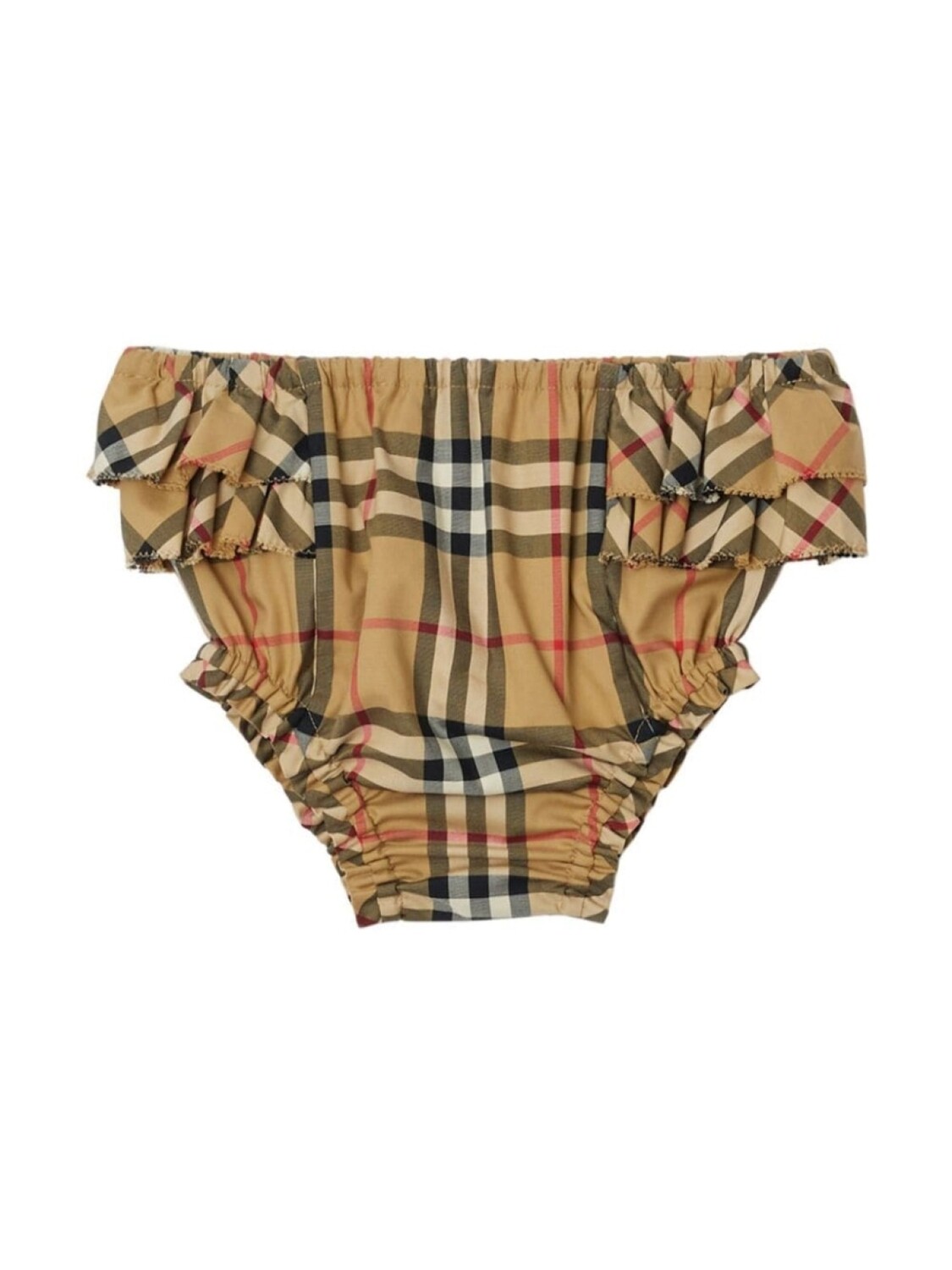 

Burberry Kids блумеры в клетку Vintage Check, нейтральный цвет