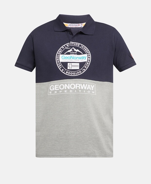 

Рубашка поло Geographical Norway, темно-синий