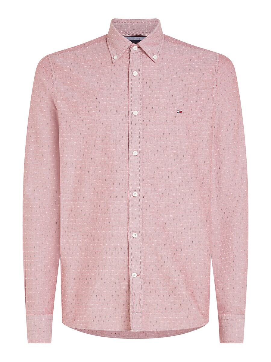 

Рубашка TOMMY HILFIGER Slim fit Button Up, светло-розовый