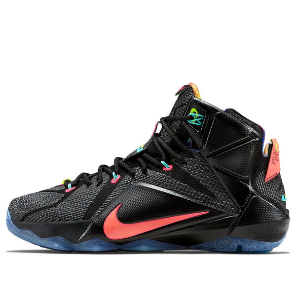 

Кроссовки lebron 12 ep data james Nike, черный