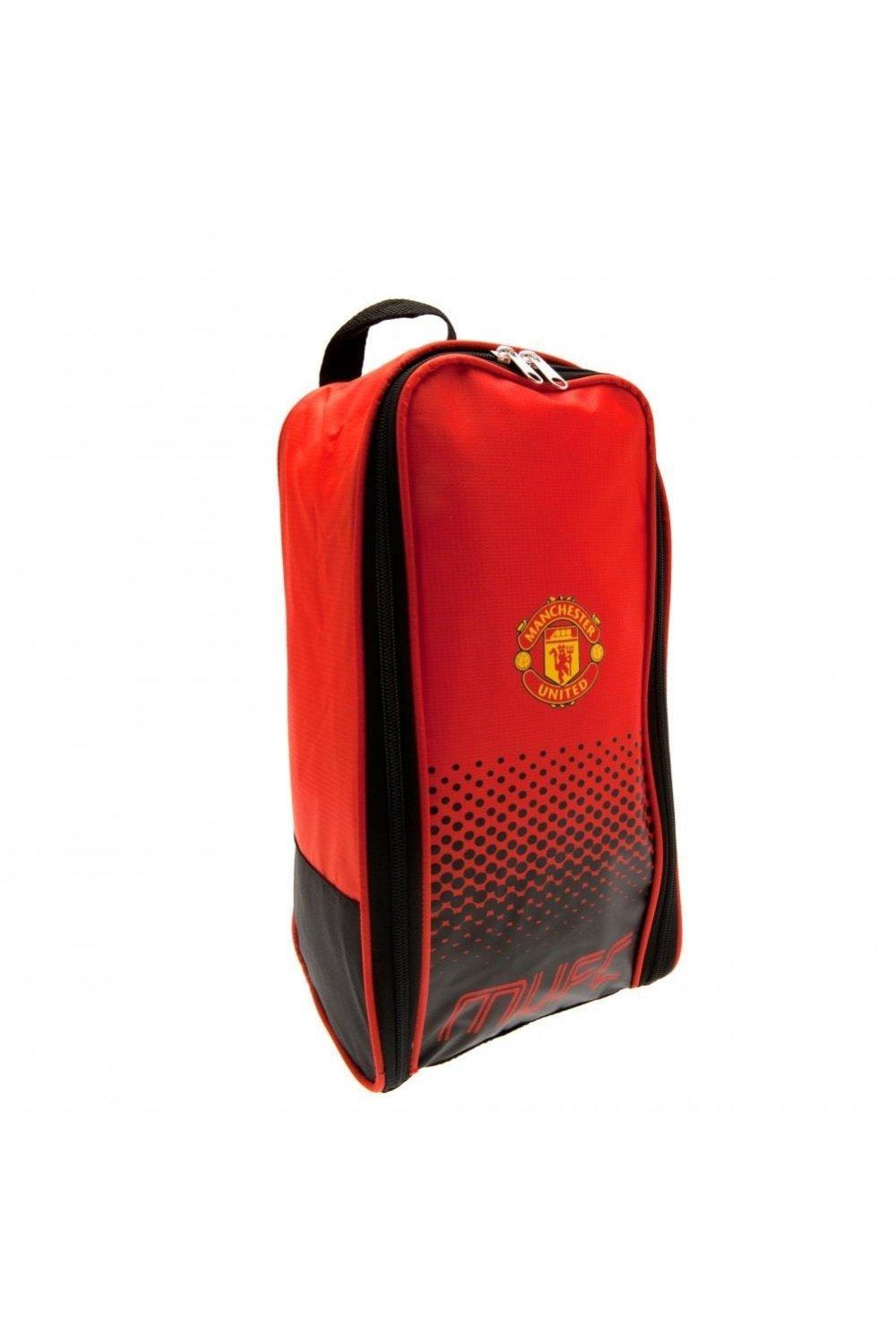 Сумка для обуви Fade Design Manchester United FC, красный спортивная сумка манчестер юнайтед manchester united fc красный