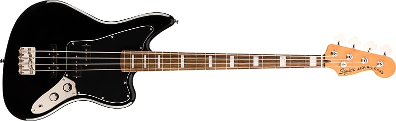 цена Басс гитара Fender Squier Classic Vibe Jaguar Bass, Laurel Fingerboard, Black Finish
