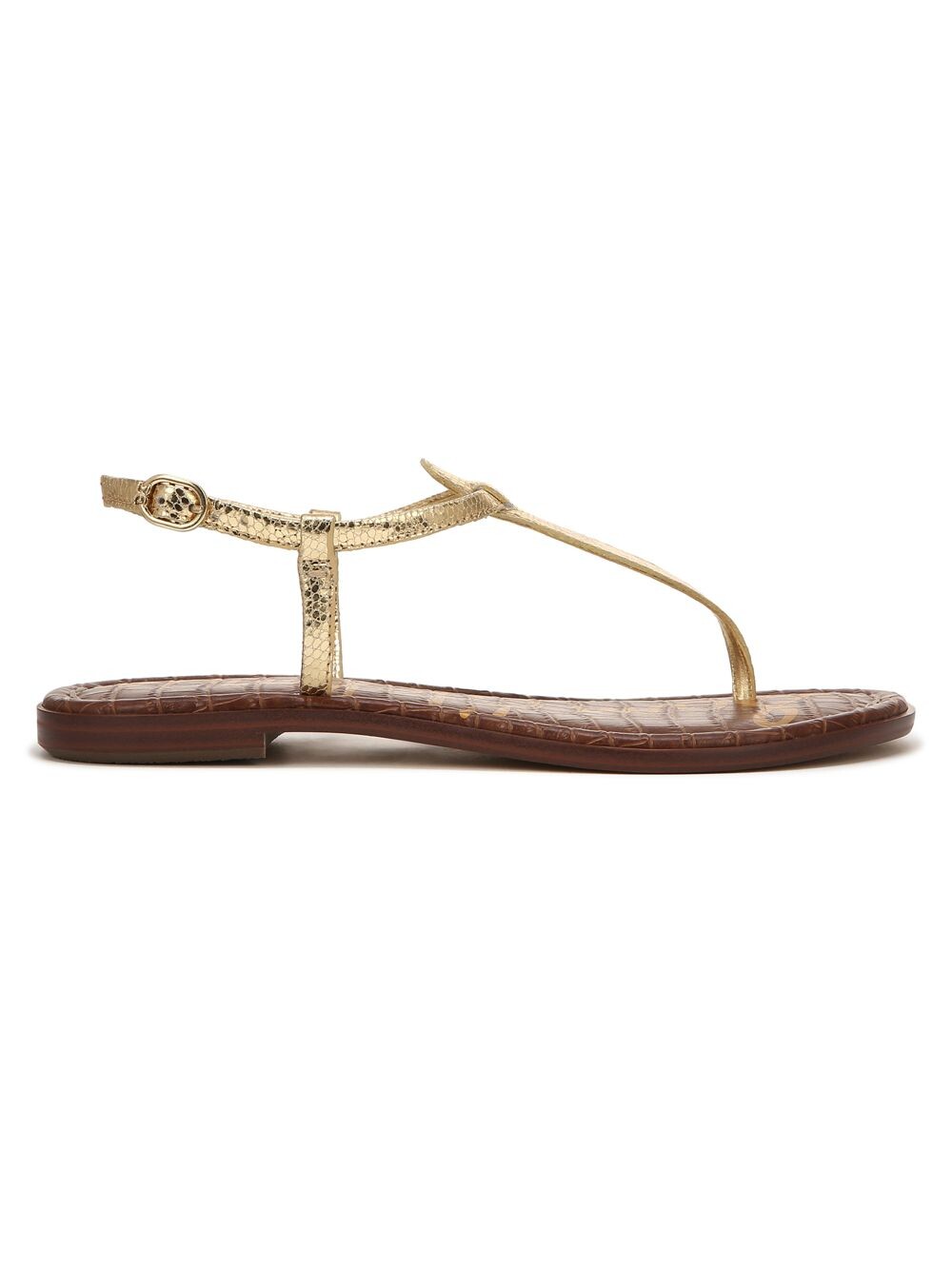 

Металлизированные кожаные сандалии Gigi Sam Edelman