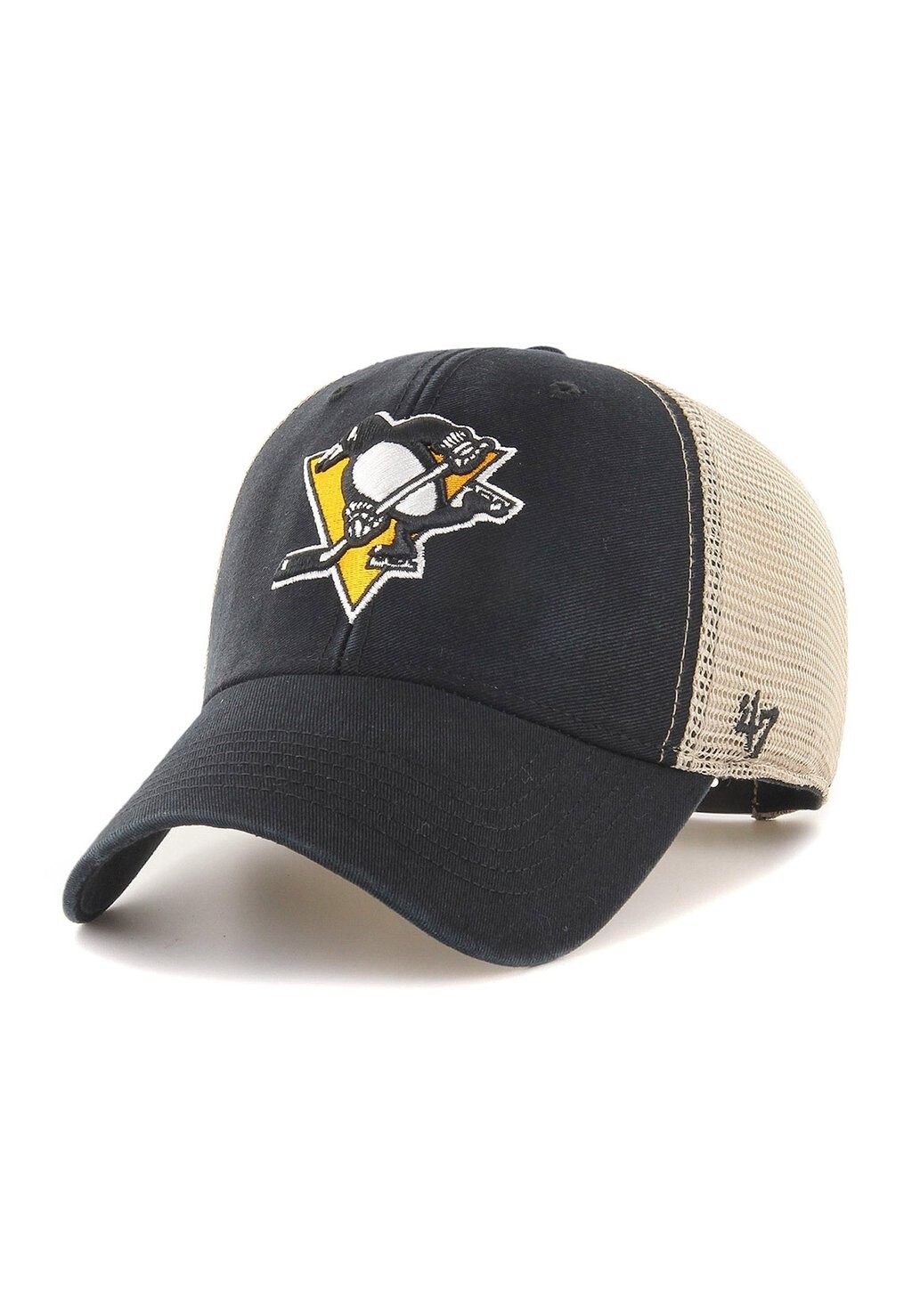 Бейсболка PITTSBURGH PENGUINS '47, цвет schwarz бейсболка 47brand bracken mvp pittsburgh penguins белый h brckn15qmv wh