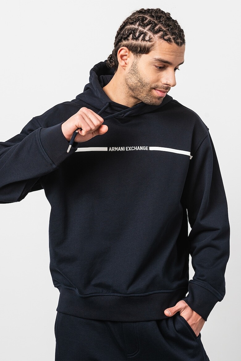 

Худи с логотипом Armani Exchange, белый