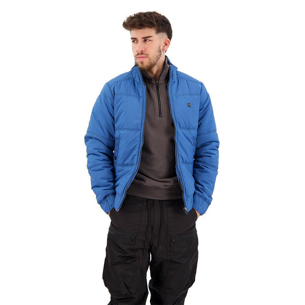 Куртка G-Star Padded Quilted, синий куртка утепленная uniqlo warm padded quilted молочный