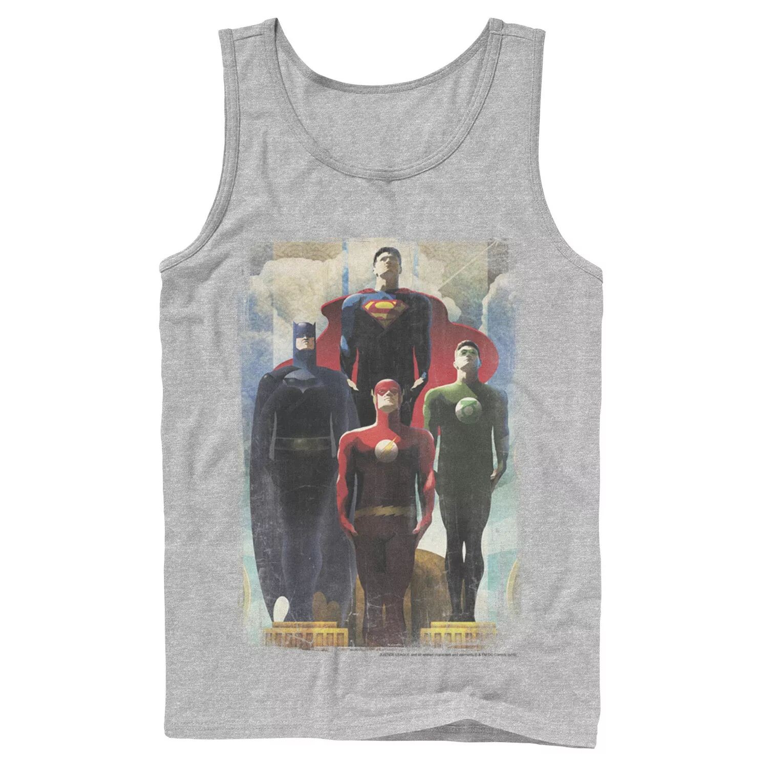 

Мужская майка с героями Лиги справедливости DC Comics Look Up
