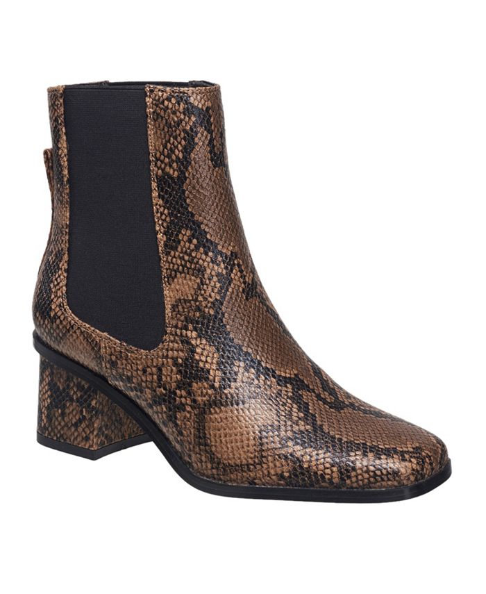 Женские узкие ботинки до икры на молнии Chrissy French Connection, коричневый ботинки на блочном каблуке newd tamaris черный