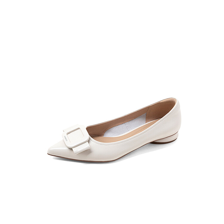 

Туфли женские повседневные Women's Casual Shoes Women's Low-Top Comely, кремовый