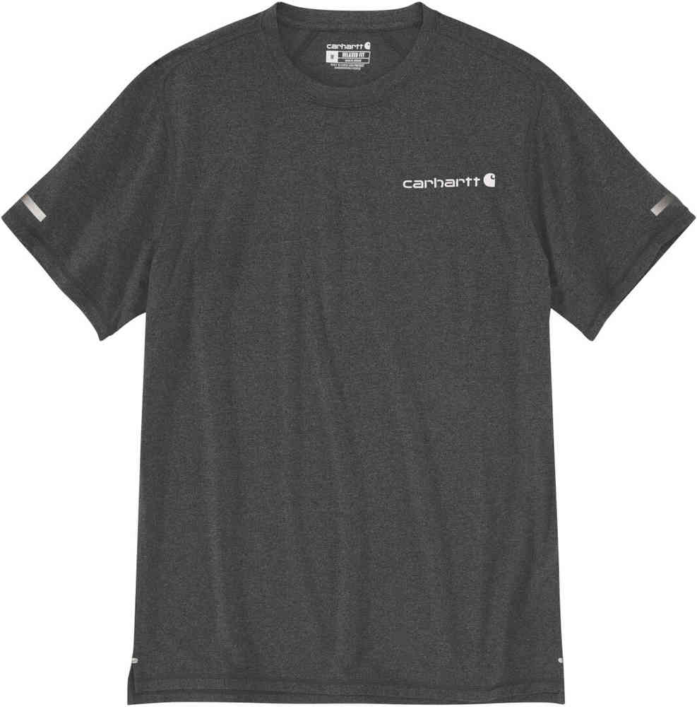 Легкая прочная футболка свободного кроя Carhartt, антрацит легкая прочная футболка свободного кроя carhartt синий
