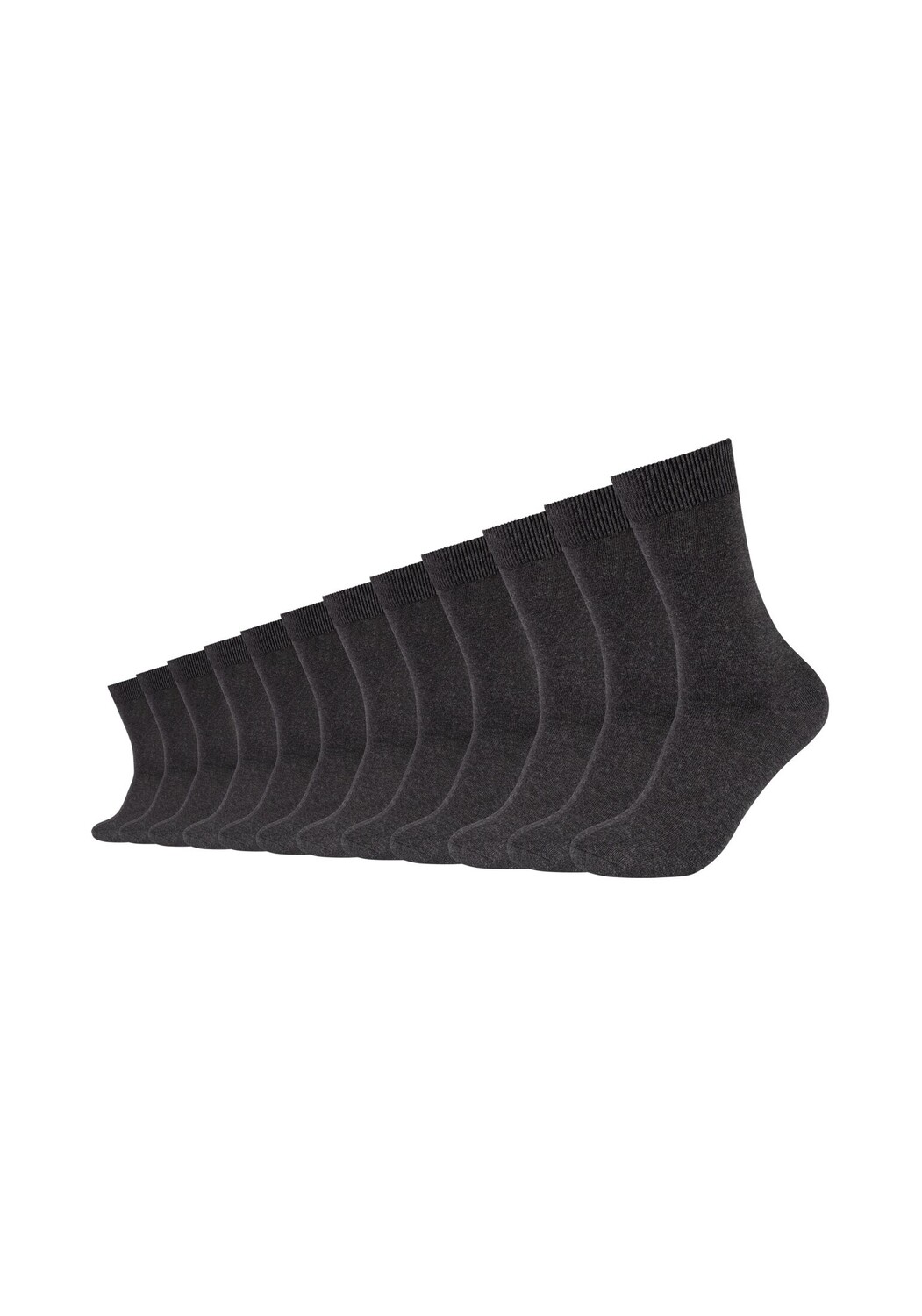 

Носки camano 12 шт comfort, цвет anthracite melange