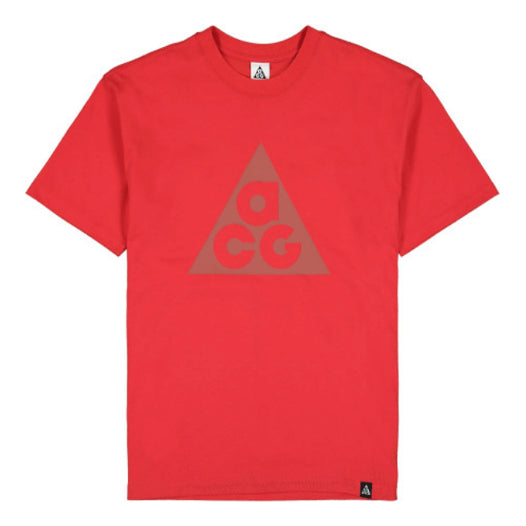 Футболка Men's Nike Triangle Logo Printing Sports Round Neck Short Sleeve Red T-Shirt, мультиколор футболка men s nike logo printing round neck sports short sleeve blue t shirt синий