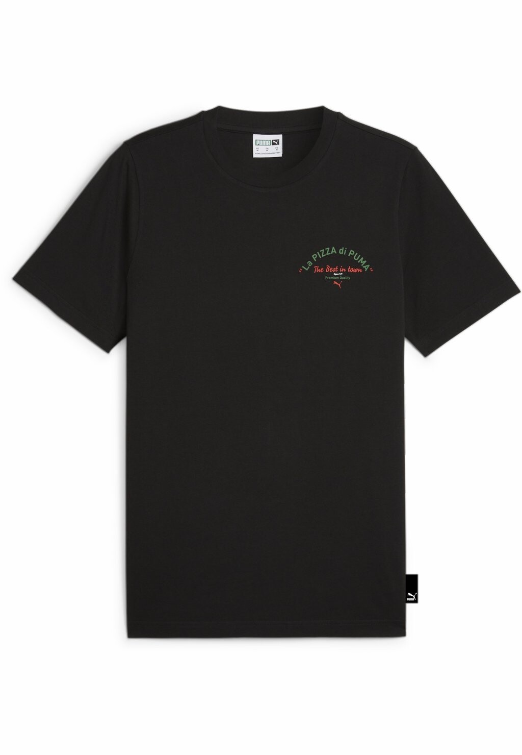 

Футболка с принтом Graphics Pizza Tee Puma, черный