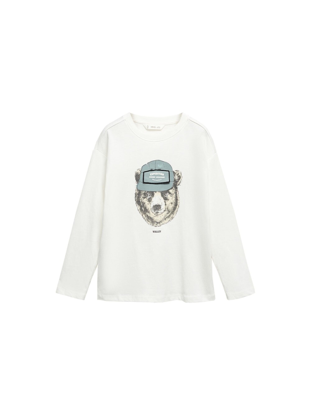 

Рубашка MANGO KIDS URSUS, белый