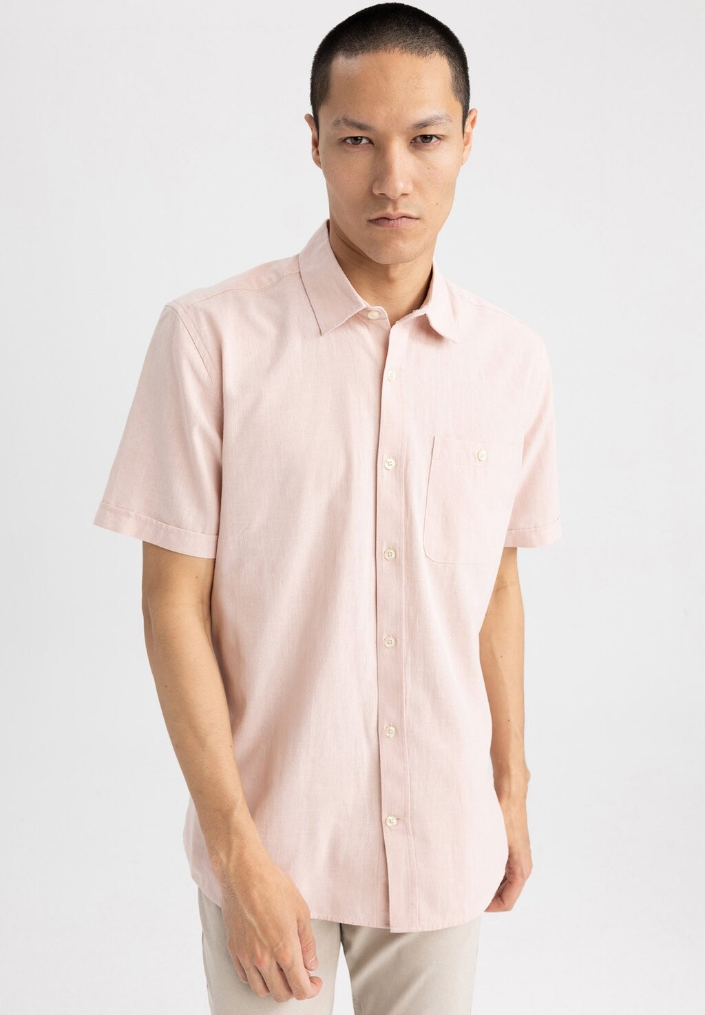 

Рубашка REGULAR FIT DeFacto, розовый