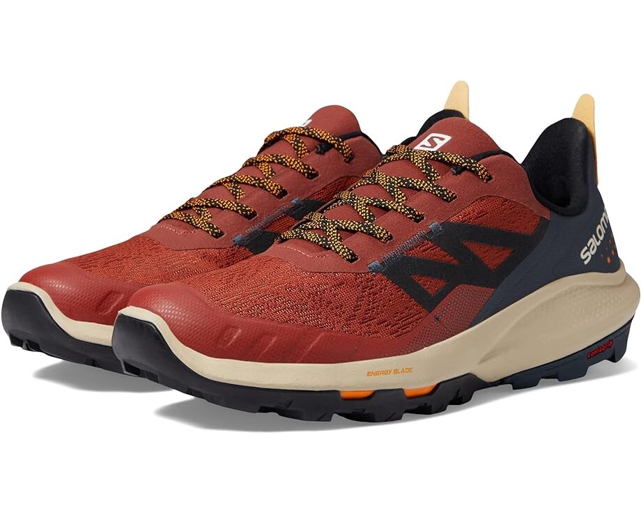 

Походные ботинки Salomon Outpulse GTX, цвет Burnt Henna India Ink Turmeric