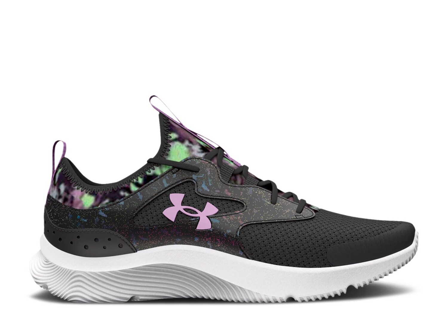 

Кроссовки Under Armour Infinity 2.0 Printed Gs 'Jet Grey Fresh Orchid', серый