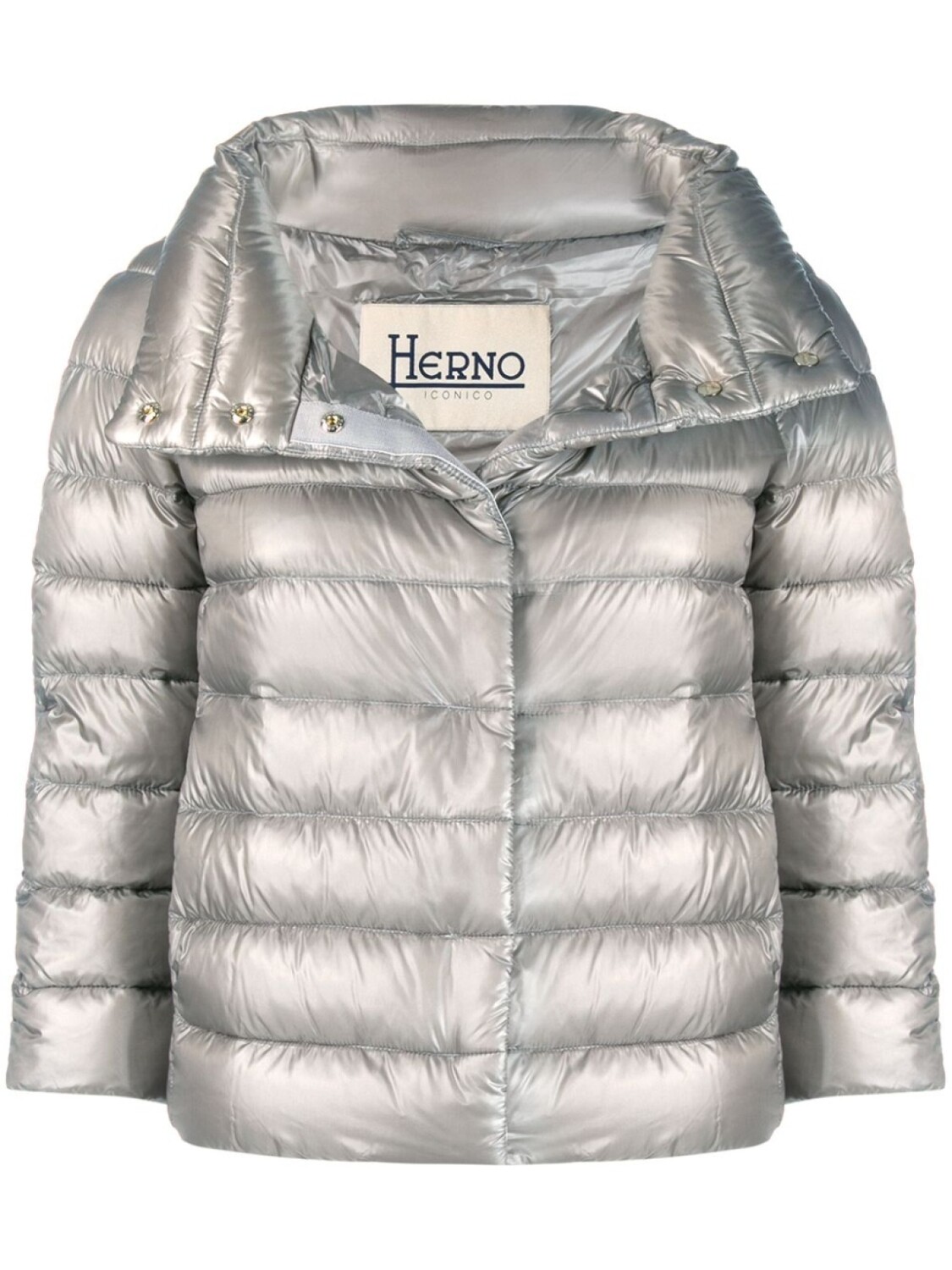 

Herno укороченная куртка на молнии, серый