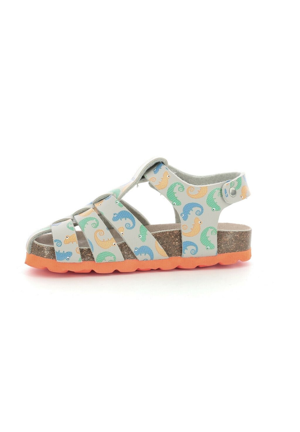 

Босоножки с ремешками KOURIOS Mod8, цвет kaki