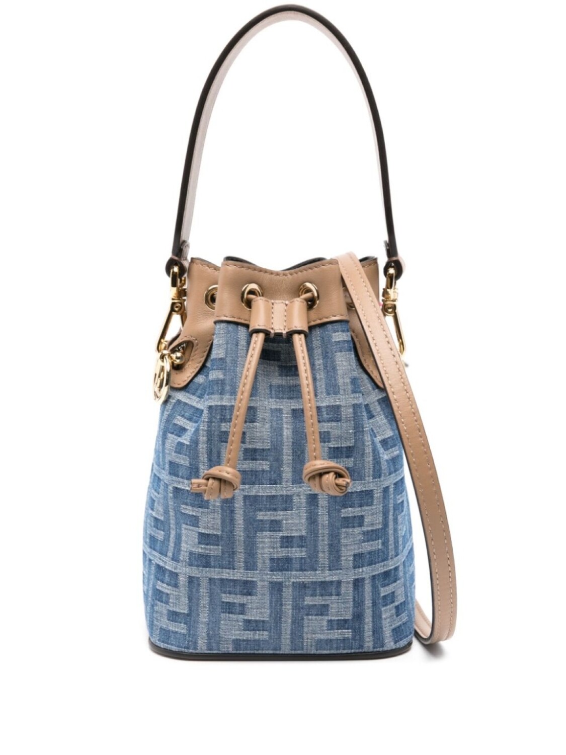 

FENDI мини-сумка-ведро Mon Tresor, синий
