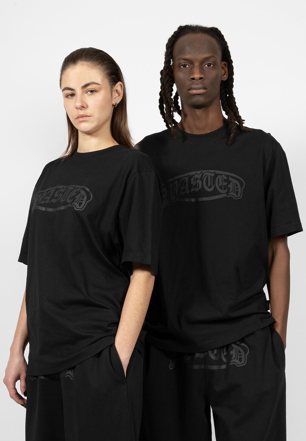 

Футболка с принтом SQUAD UNISEX Wasted Paris, цвет black