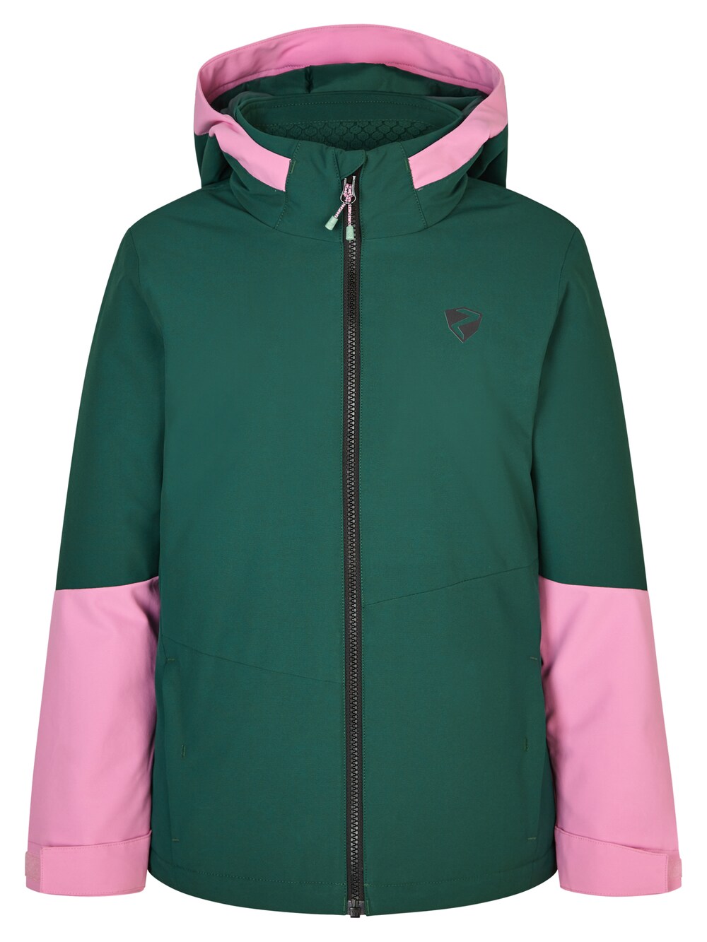 Спортивная куртка Ziener AVAK, зеленый/розовый спортивная куртка ziener avak фиолетовый