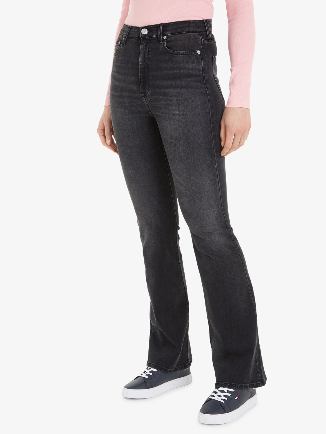 

Расклешенные джинсы Sylvia Tommy Jeans, черный