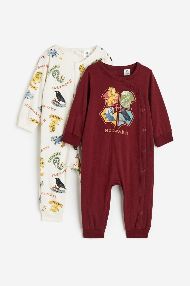 

2 пижамы с принтом H&M