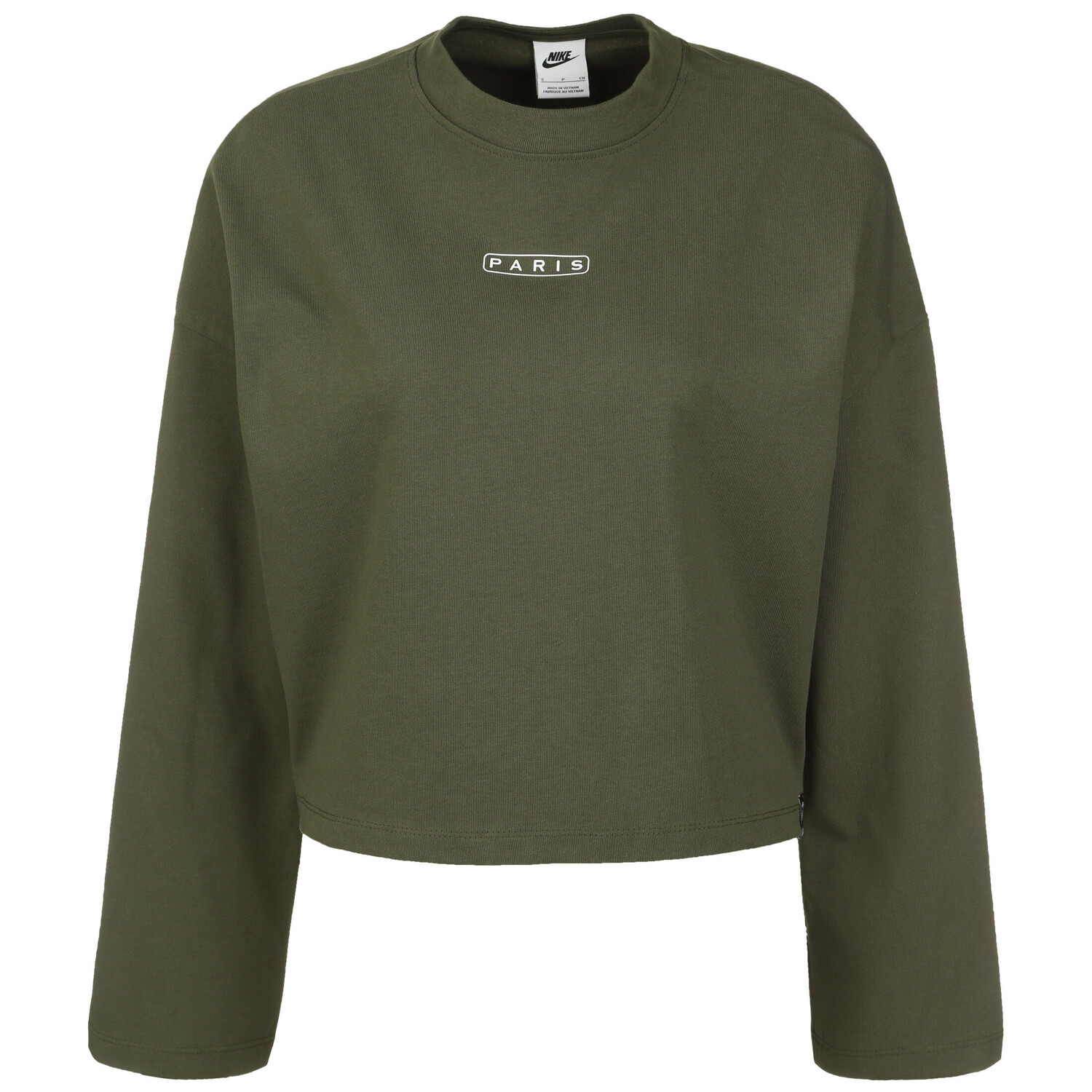 

Лонгслив Nike Paris St. Germain Statement, цвет khaki/weiß