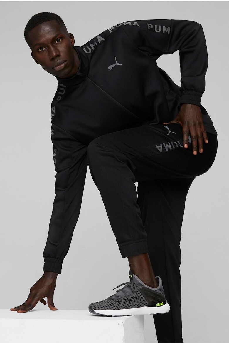 

Спортивная куртка Pwrflece с молнией и логотипом Puma, черный