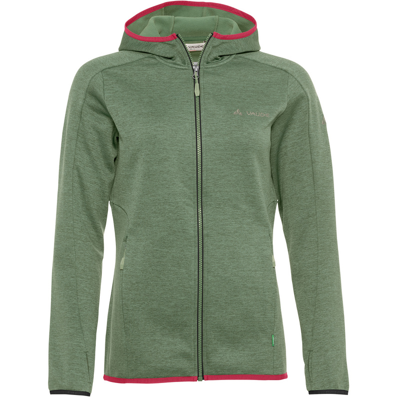 цена Женская флисовая куртка-худи Valsorda Vaude, зеленый