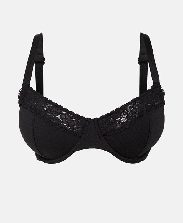 

Бюстгальтер на косточках Savage, цвет Caviar Black
