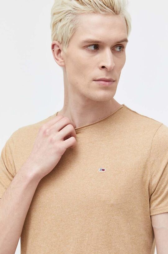 

Футболка Томми Джинс Tommy Jeans, бежевый