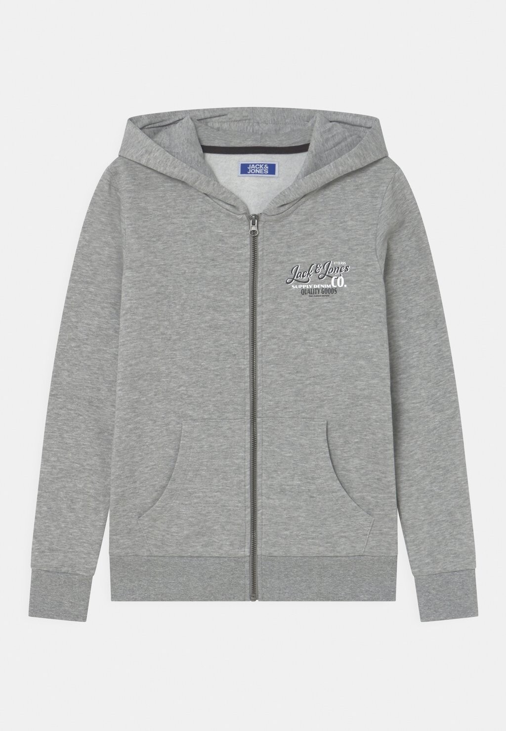 

Толстовка на молнии JJANDY ZIP HOOD JNR Jack & Jones Junior, светло-серый