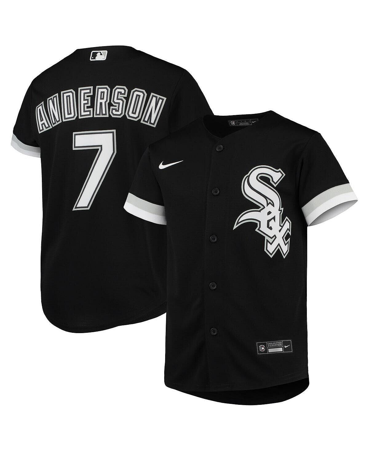 

Джерси Big Boys Tim Anderson Black Chicago White Sox, альтернативная реплика игрока Nike