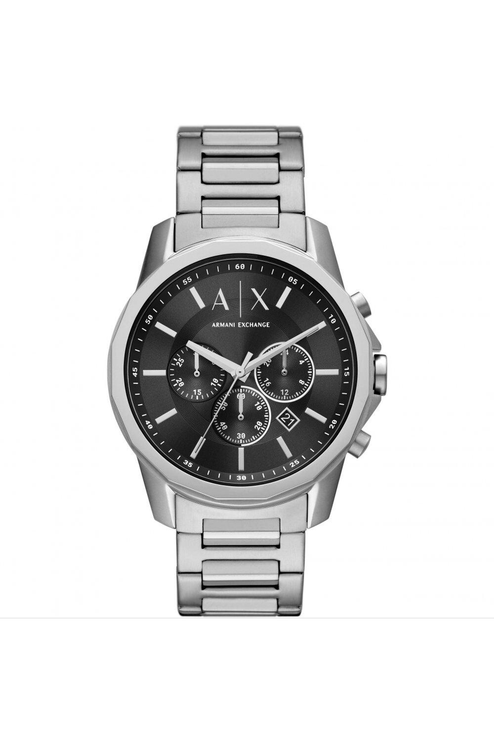 

Модные аналоговые кварцевые часы из нержавеющей стали - Ax1720 Armani Exchange, черный