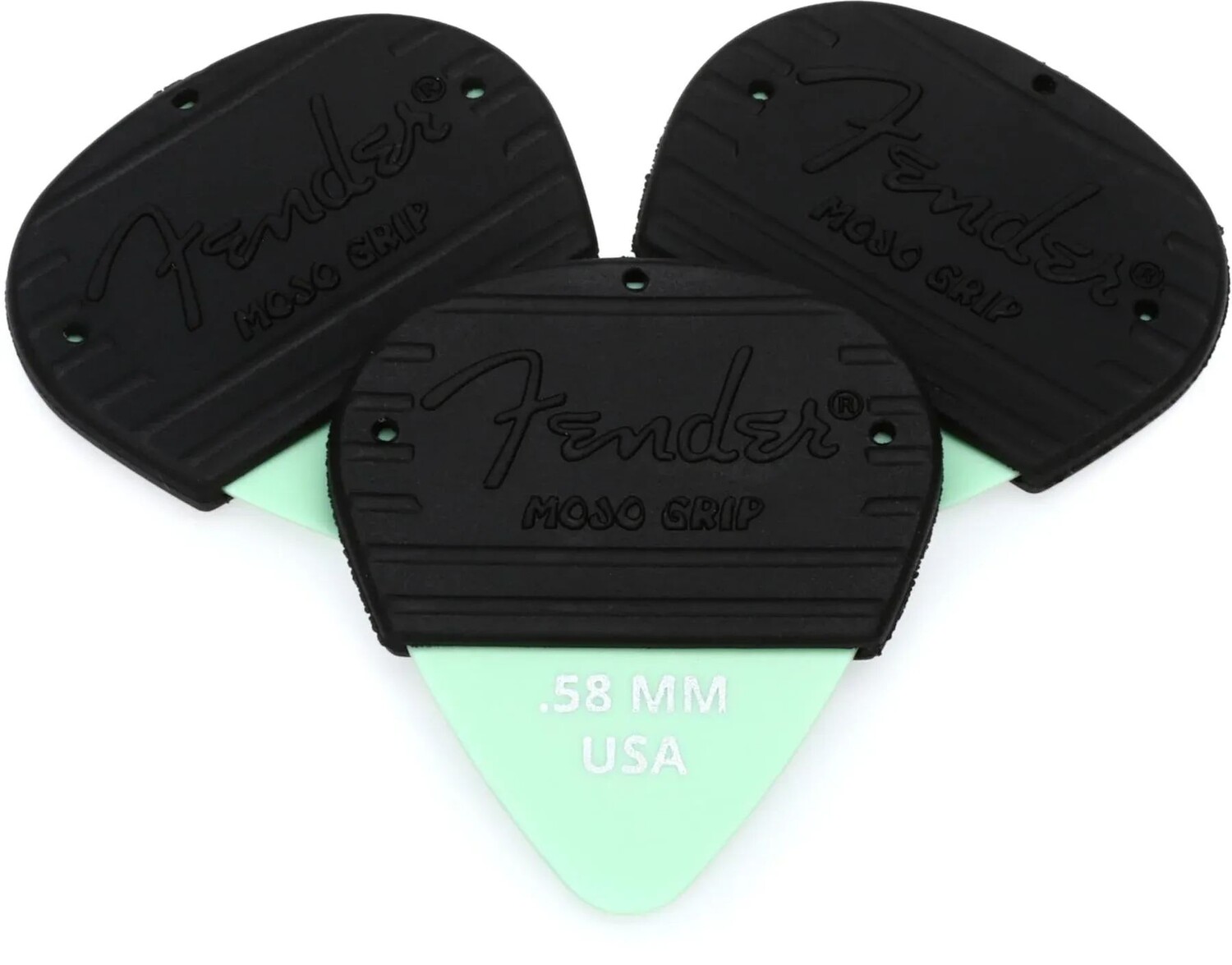 

Медиаторы Fender Mojo Grip Delrin .58 мм, 3 шт.