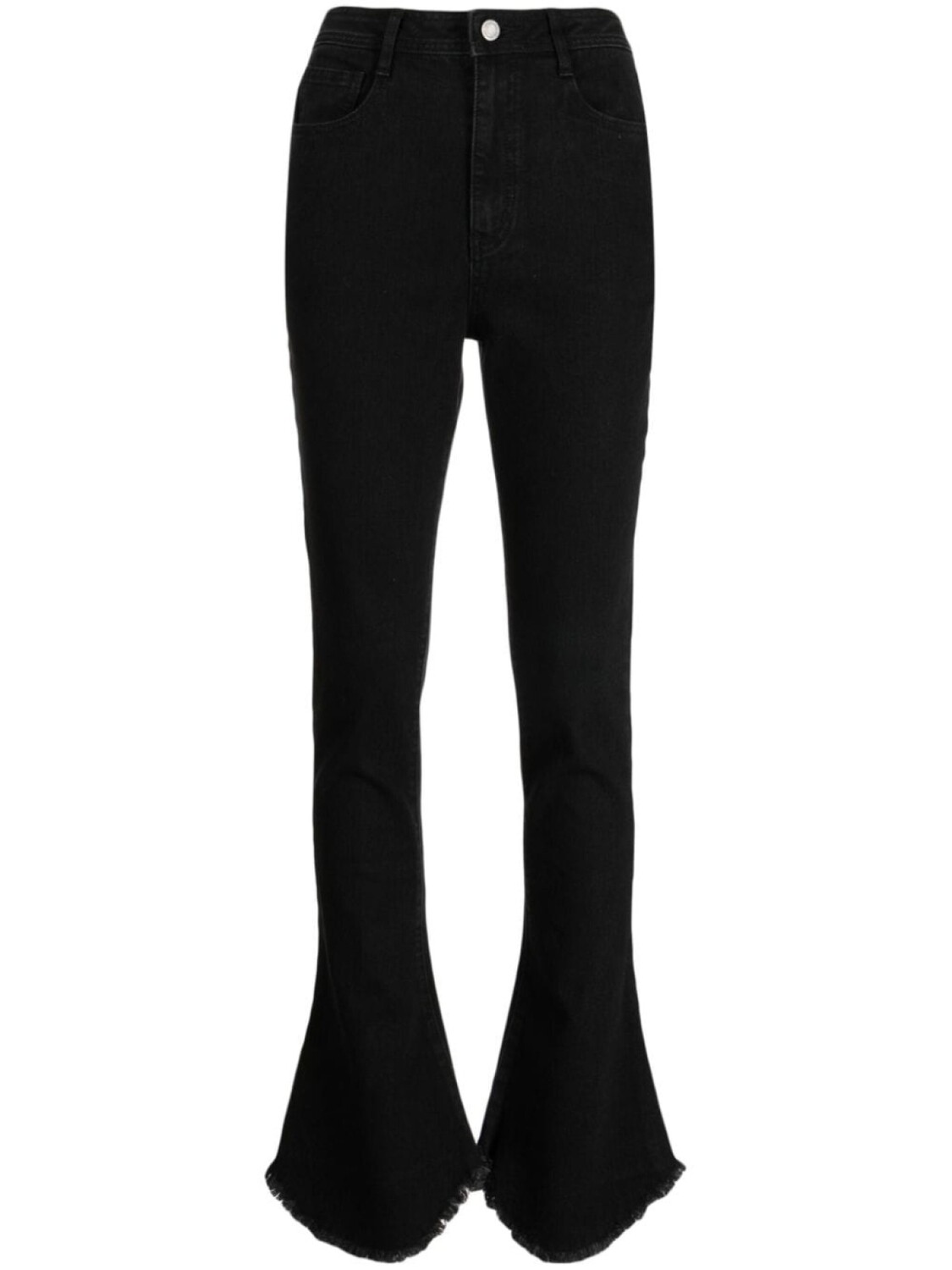 

B+Ab джинсы bootcut с завышенной талией, черный