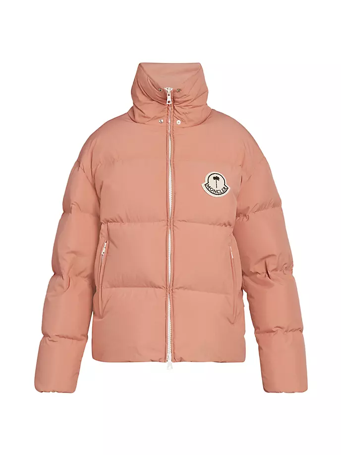 

Пуховик Rodmar Moncler x Palm Angels Moncler Genius, розовый
