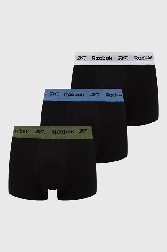 

Боксеры (3 пары) Reebok, черный