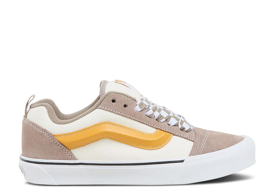 

Кроссовки Vans Knu Skool, цвет Mega Check Grey Marshmallow