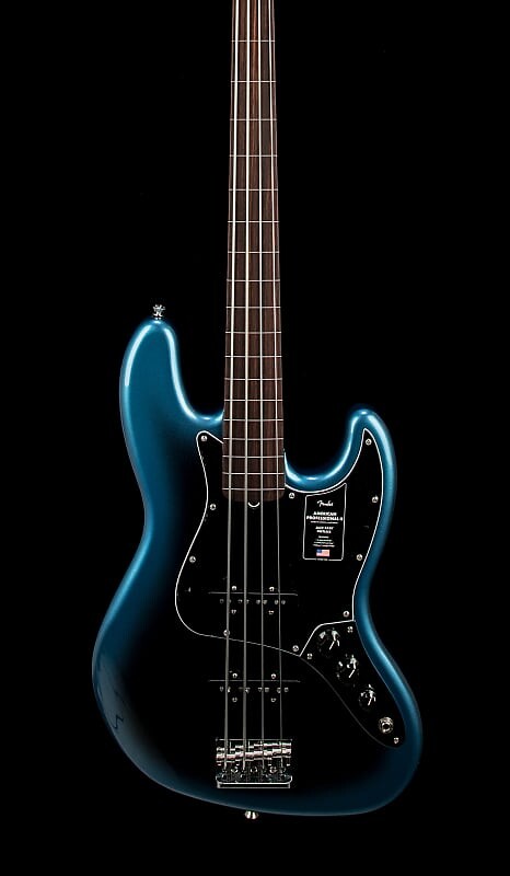 

Басс гитара Fender American Professional II Jazz Bass Fretless - Dark Night #93748