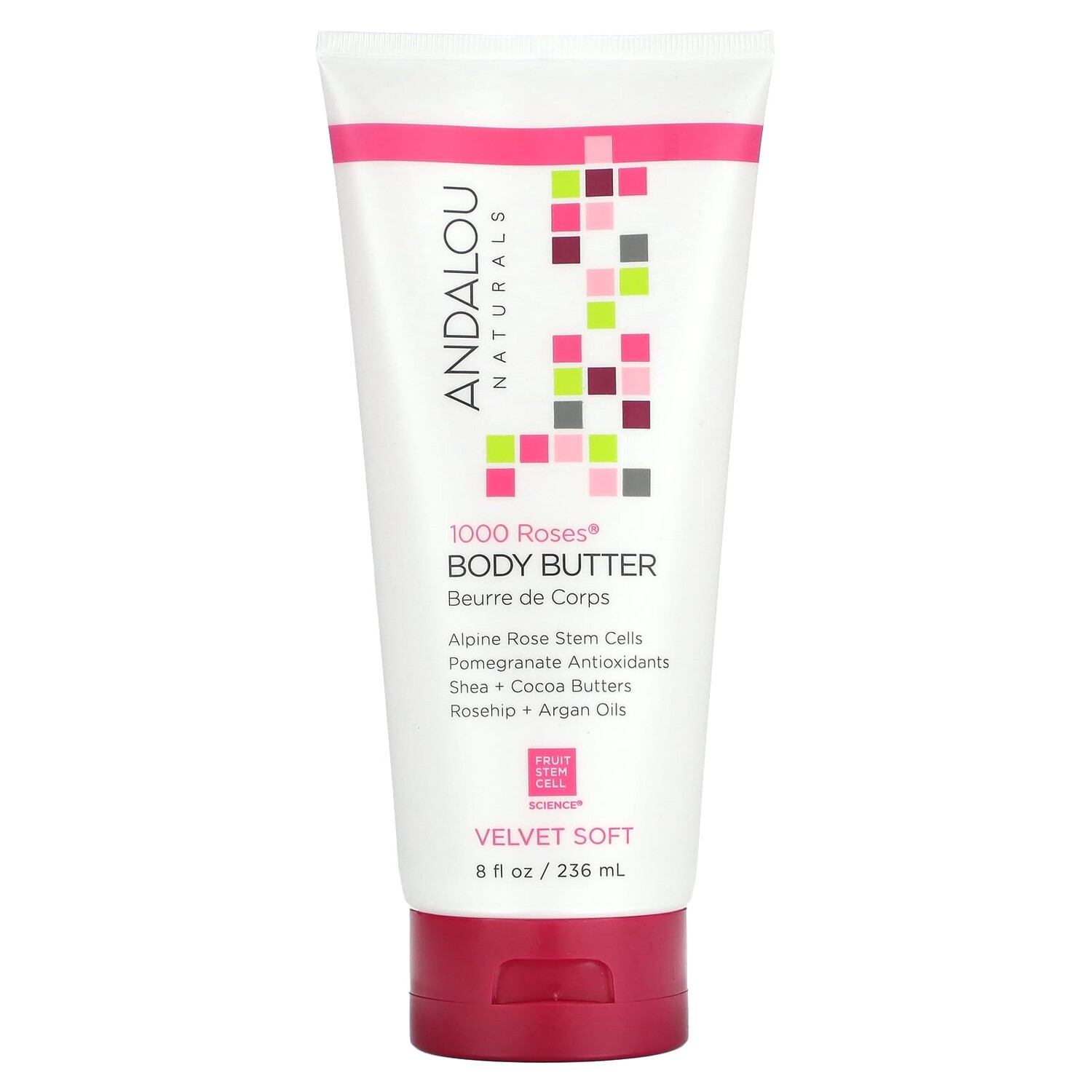 

Масло для тела, Velvet Soft, 1000 роз, 236 мл (8 жидк. Унций), Andalou Naturals