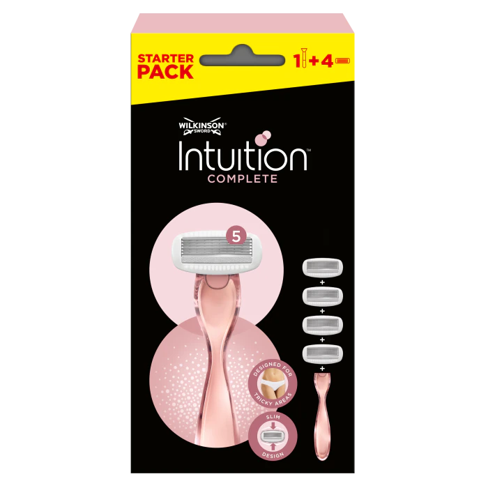 Набор косметики Intuition Complete Pack Maquinilla + Recambios Wilkinson, Set 5 productos complete naval combat pack